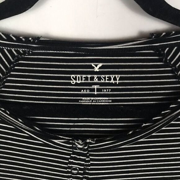 American Eagle soft and sexy tee striped - Picture 2 of 6